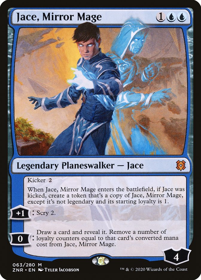 Jace, Mirror Mage [Zendikar Rising] | Exor Games Bridgewater