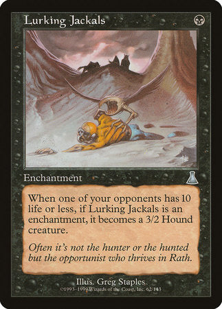 Lurking Jackals [Urza's Destiny] | Exor Games Bridgewater