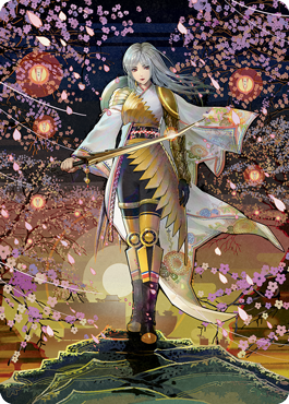 The Wandering Emperor 2 Art Card [Kamigawa: Neon Dynasty Art Series] | Exor Games Bridgewater