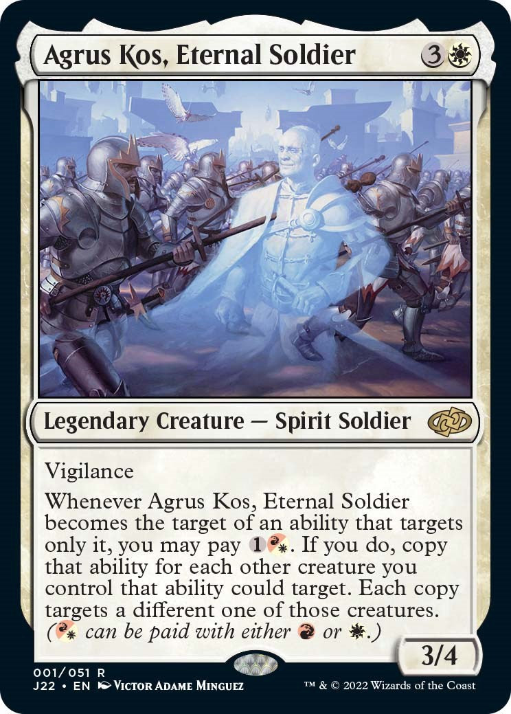 Agrus Kos, Eternal Soldier [Jumpstart 2022] | Exor Games Bridgewater