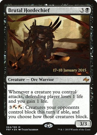 Brutal Hordechief [Fate Reforged Promos] | Exor Games Bridgewater