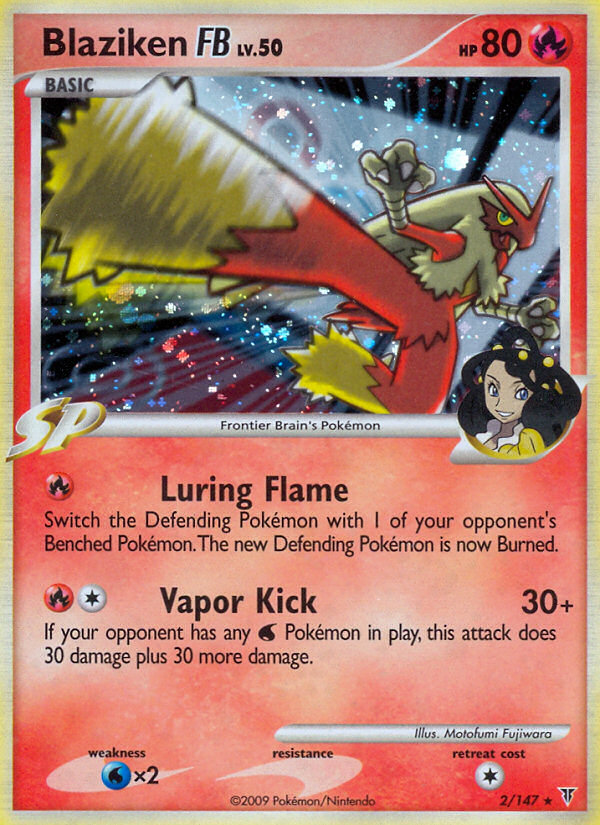 Blaziken FB (2/147) [Platinum: Supreme Victors] | Exor Games Bridgewater