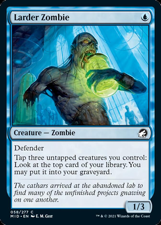 Larder Zombie [Innistrad: Midnight Hunt] | Exor Games Bridgewater