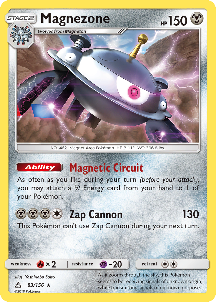 Magnezone (83/156) [Sun & Moon: Ultra Prism] | Exor Games Bridgewater