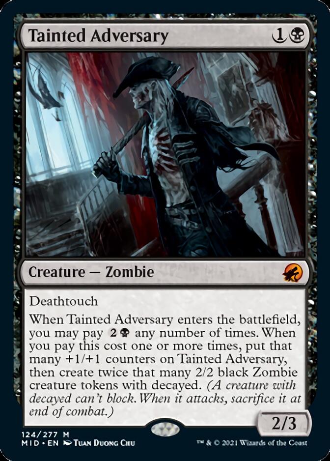 Tainted Adversary [Innistrad: Midnight Hunt] | Exor Games Bridgewater