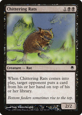 Chittering Rats [Darksteel] | Exor Games Bridgewater