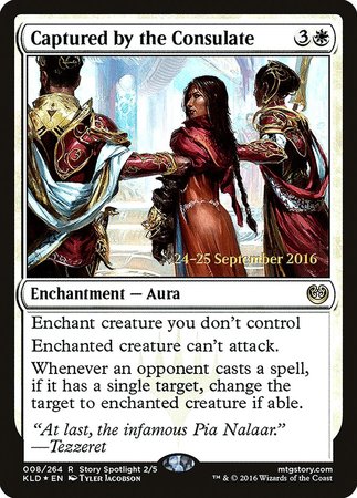 Captured by the Consulate [Kaladesh Promos] | Exor Games Bridgewater