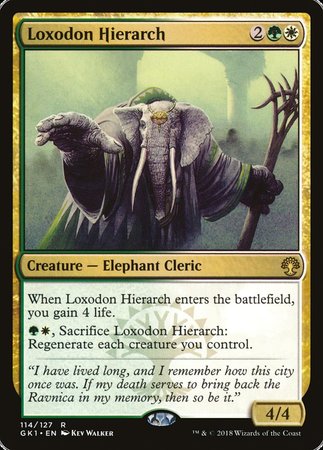 Loxodon Hierarch [GRN Guild Kit] | Exor Games Bridgewater