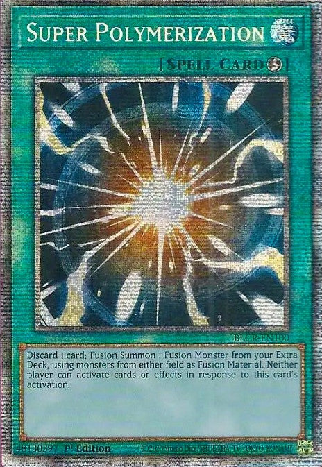 Super Polymerization [BLCR-EN100] Starlight Rare | Exor Games Bridgewater