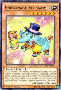 Performapal Elephammer [CROS-EN002] Rare | Exor Games Bridgewater