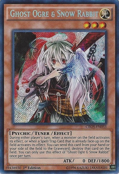 Ghost Ogre & Snow Rabbit [CROS-EN033] Secret Rare | Exor Games Bridgewater
