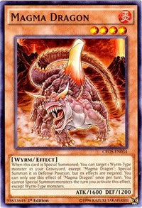 Magma Dragon [CROS-EN034] Common | Exor Games Bridgewater