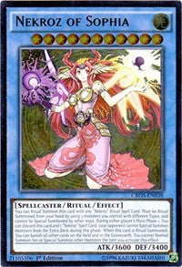 Nekroz of Sophia (UTR) [CROS-EN038] Ultimate Rare | Exor Games Bridgewater