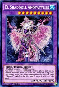 El Shaddoll Anoyatyllis [CROS-EN044] Secret Rare | Exor Games Bridgewater