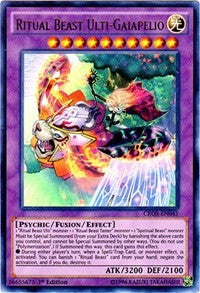 Ritual Beast Ulti-Gaiapelio [CROS-EN045] Ultra Rare | Exor Games Bridgewater