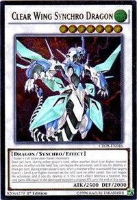 Clear Wing Synchro Dragon (UTR) [CROS-EN046] Ultimate Rare | Exor Games Bridgewater