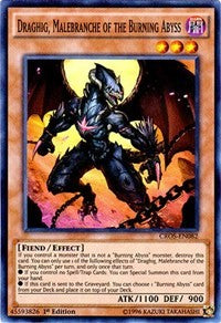 Draghig, Malebranche of the Burning Abyss [CROS-EN082] Super Rare | Exor Games Bridgewater