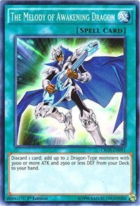 The Melody of Awakening Dragon [CROS-EN091] Super Rare | Exor Games Bridgewater