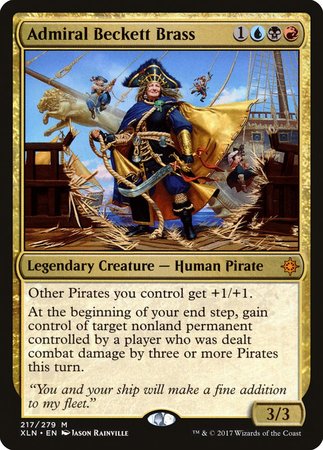 Admiral Beckett Brass [Ixalan] | Exor Games Bridgewater