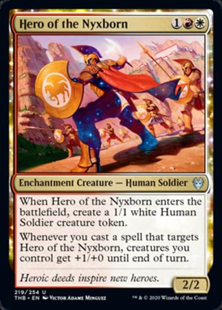 Hero of the Nyxborn [Theros Beyond Death] | Exor Games Bridgewater
