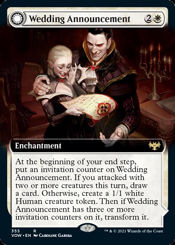 Wedding Announcement // Wedding Festivity (Extended) [Innistrad: Crimson Vow] | Exor Games Bridgewater