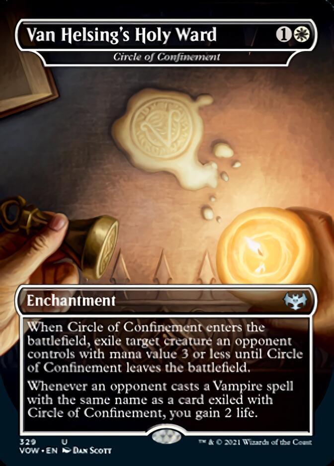 Circle of Confinement - Van Helsing's Holy Ward [Innistrad: Crimson Vow] | Exor Games Bridgewater