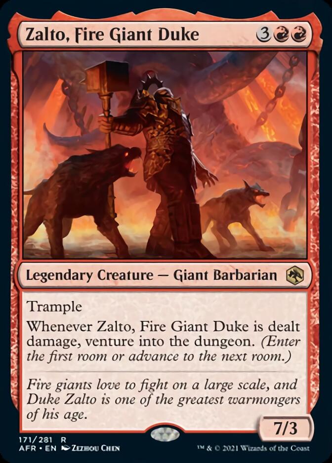 Zalto, Fire Giant Duke [Dungeons & Dragons: Adventures in the Forgotten Realms] | Exor Games Bridgewater