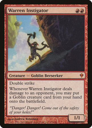 Warren Instigator [Zendikar] | Exor Games Bridgewater