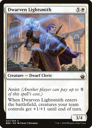 Dwarven Lightsmith [Battlebond] | Exor Games Bridgewater