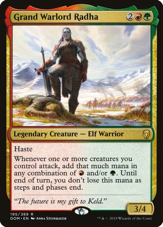 Grand Warlord Radha [Dominaria] | Exor Games Bridgewater