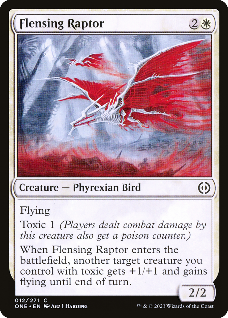 Flensing Raptor [Phyrexia: All Will Be One] | Exor Games Bridgewater