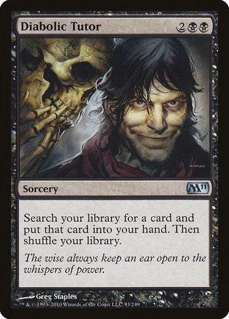 Diabolic Tutor [Magic 2011] | Exor Games Bridgewater