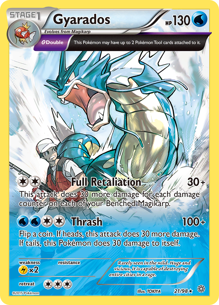 Gyarados (21/98) [XY: Ancient Origins] | Exor Games Bridgewater