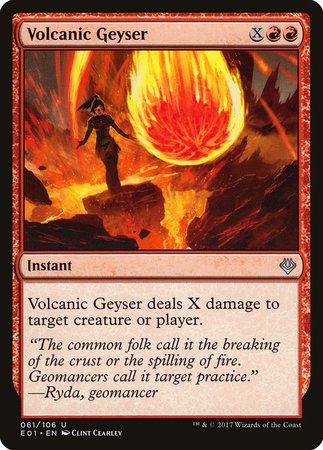 Volcanic Geyser [Archenemy: Nicol Bolas] | Exor Games Bridgewater