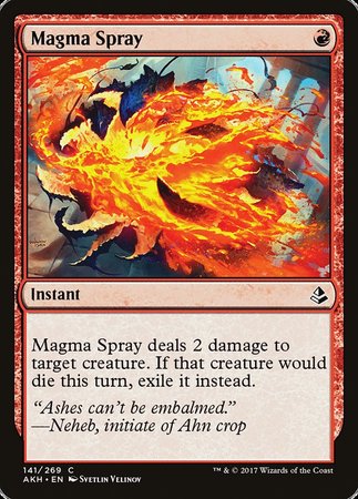 Magma Spray [Amonkhet] | Exor Games Bridgewater