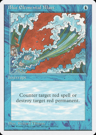 Blue Elemental Blast [Fourth Edition] | Exor Games Bridgewater