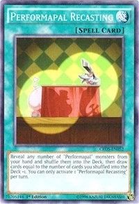 Performapal Recasting [CROS-EN052] Common | Exor Games Bridgewater