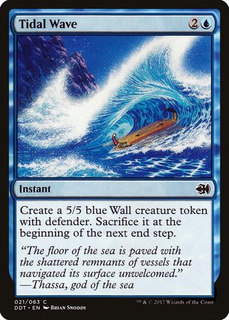 Tidal Wave [Duel Decks: Merfolk vs. Goblins] | Exor Games Bridgewater