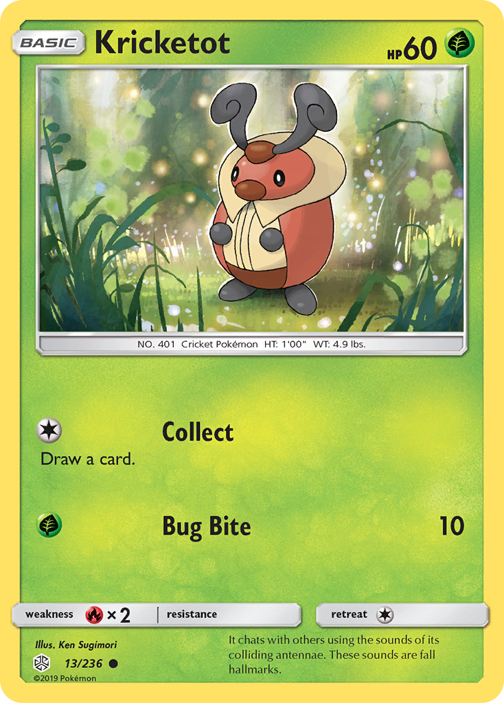 Kricketot (13/236) [Sun & Moon: Cosmic Eclipse] | Exor Games Bridgewater