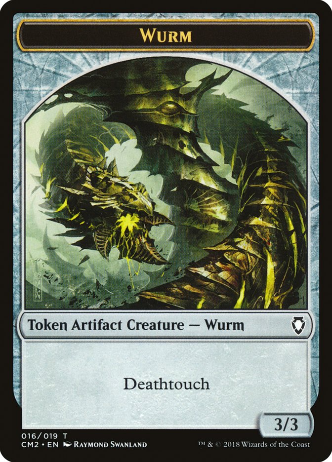 Wurm (Deathtouch) [Commander Anthology Volume II Tokens] | Exor Games Bridgewater