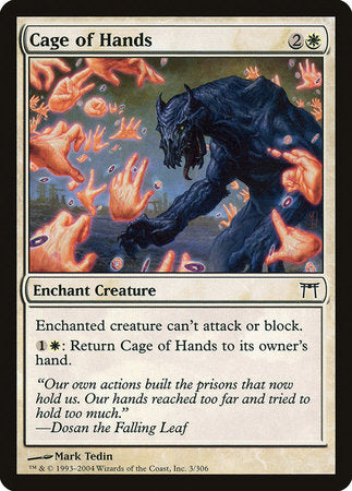 Cage of Hands [Champions of Kamigawa] | Exor Games Bridgewater