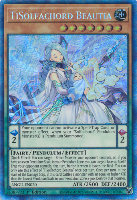 TiSolfachord Beautia (Collector's Rare) [ANGU-EN020] Collector's Rare | Exor Games Bridgewater