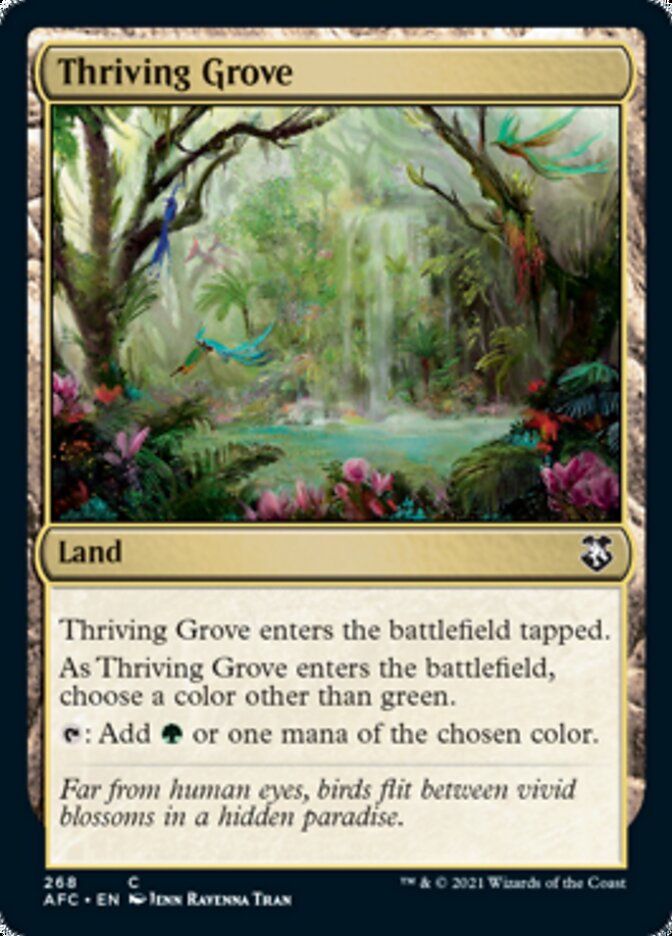 Thriving Grove [Dungeons & Dragons: Adventures in the Forgotten Realms Commander] | Exor Games Bridgewater