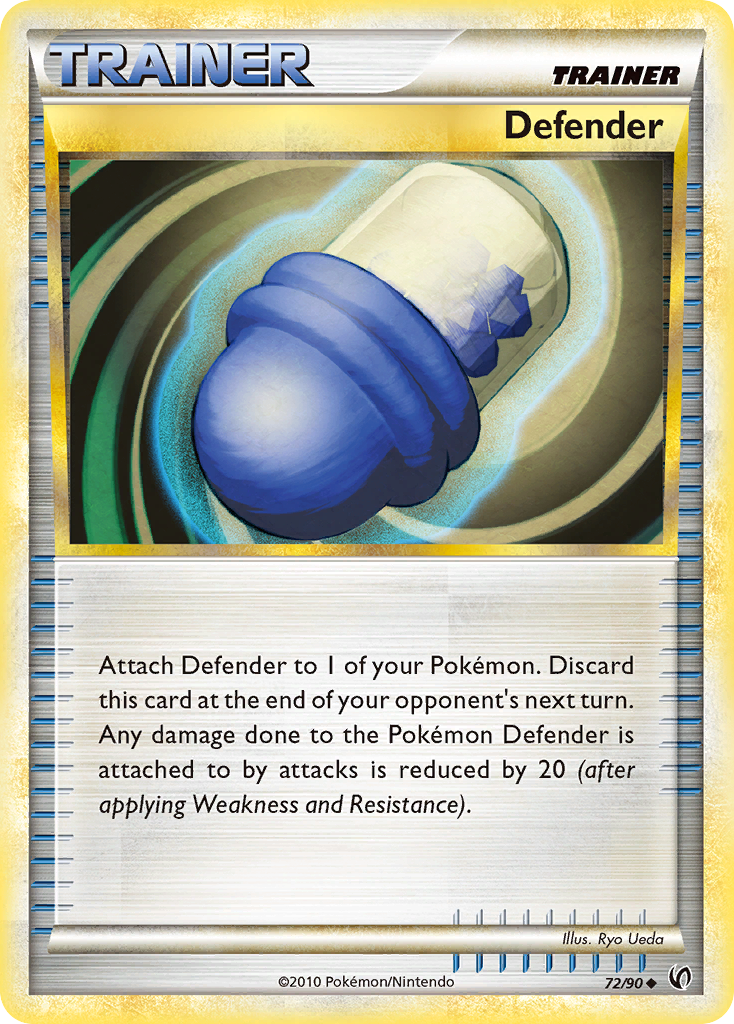 Defender (72/90) [HeartGold & SoulSilver: Undaunted] | Exor Games Bridgewater