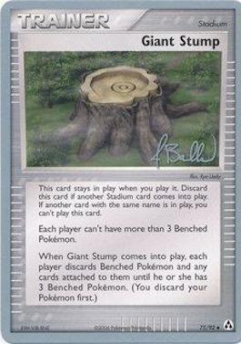 Giant Stump (75/92) (Eeveelutions - Jimmy Ballard) [World Championships 2006] | Exor Games Bridgewater