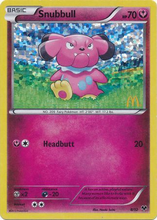 Snubbull (8/12) [McDonald's Promos: 2014 Collection] | Exor Games Bridgewater