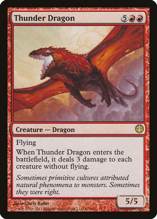 Thunder Dragon [Duel Decks: Knights vs. Dragons] | Exor Games Bridgewater