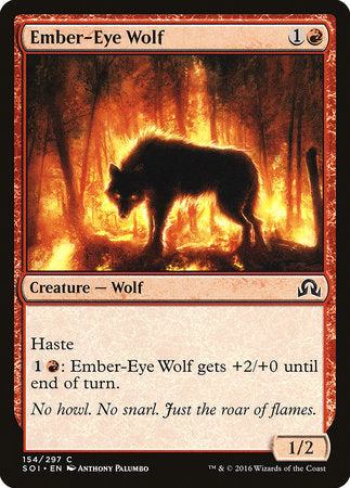 Ember-Eye Wolf [Shadows over Innistrad] | Exor Games Bridgewater