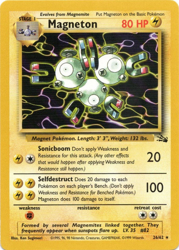 Magneton (26/62) [Fossil Unlimited] | Exor Games Bridgewater