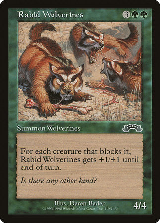 Rabid Wolverines [Exodus] | Exor Games Bridgewater